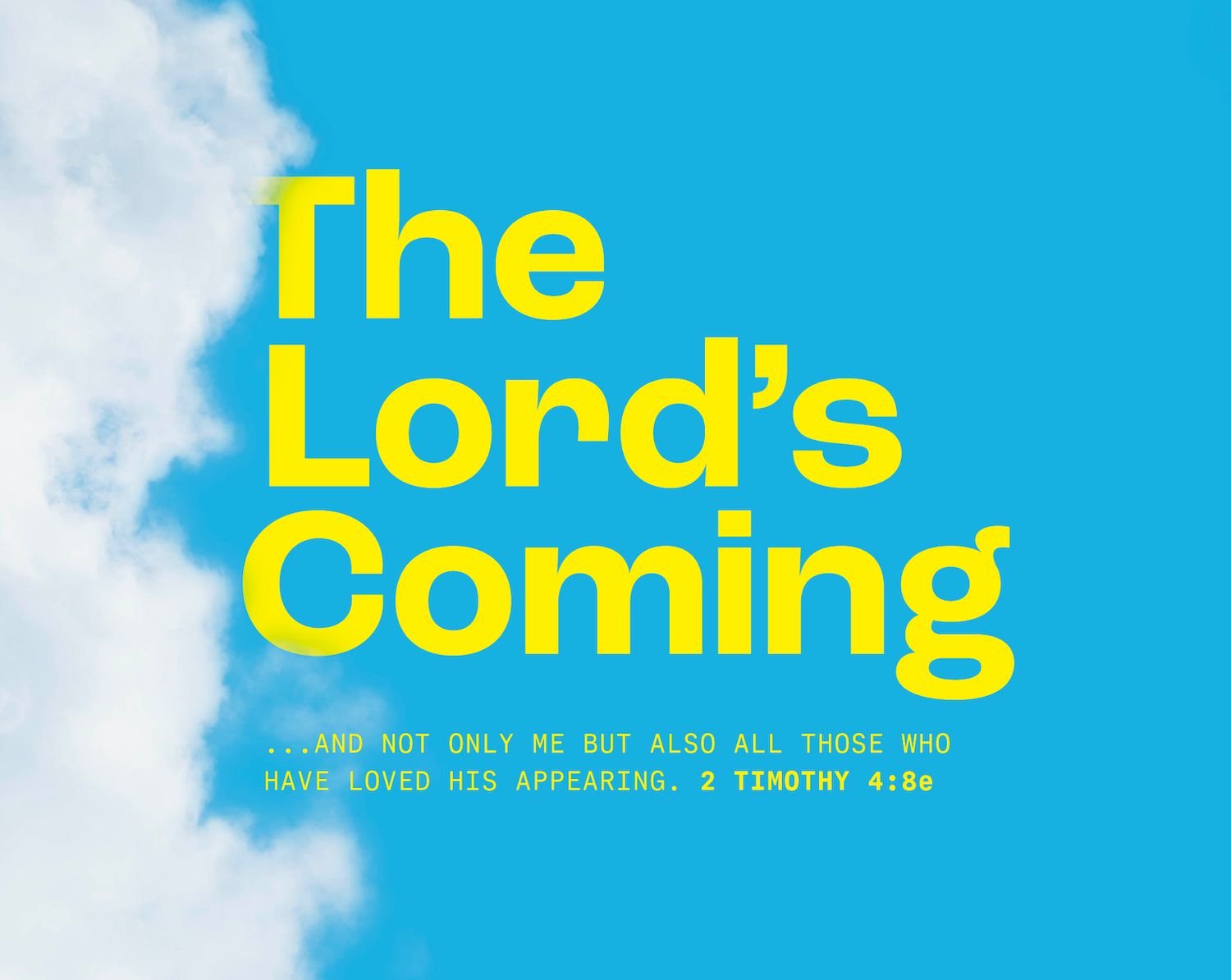 2023-10 HSS, The Lord's Coming, Msg 4 (MN) 2023-10 HSS, The Lord's Coming, Msg 4 (MN)