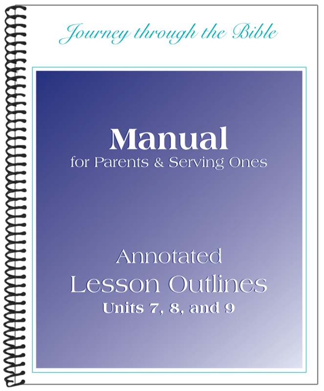 Parent & Serving Ones Manual for Units 7-9