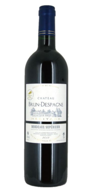 Château Brun-Despagne Héritage Bordeaux Supérieur 2019