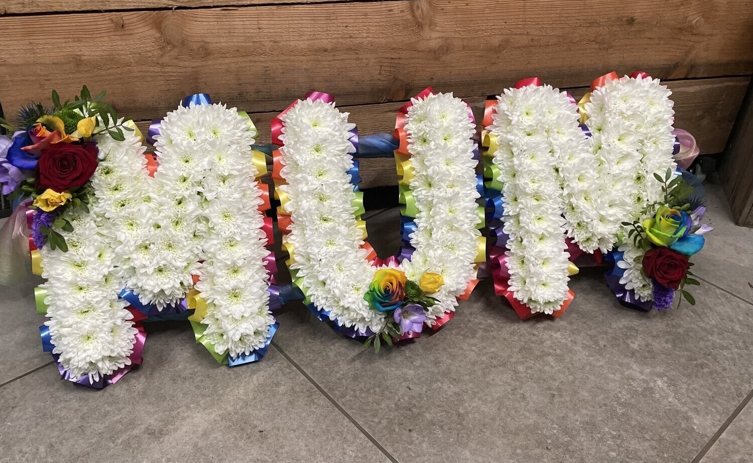 Mum in letters