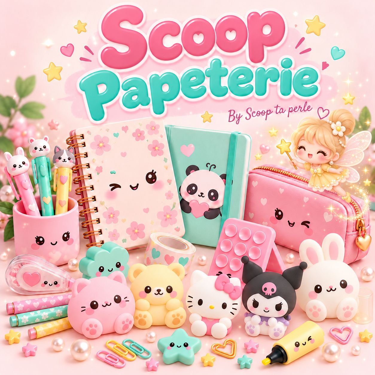 Compose ta commande : Papeterie