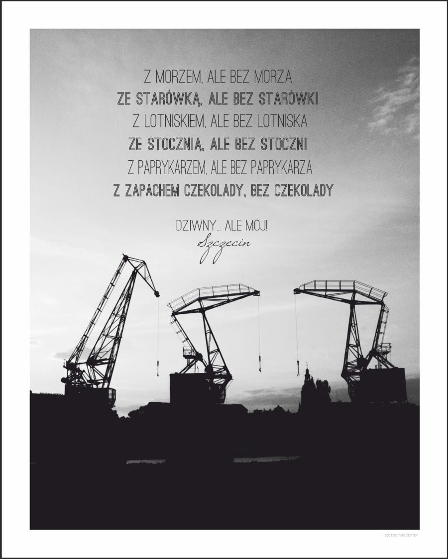 PLAKAT MÓJ SZCZECIN