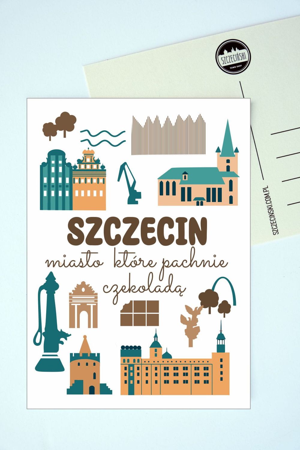 POCZTÓWKA CHOCO TOWN