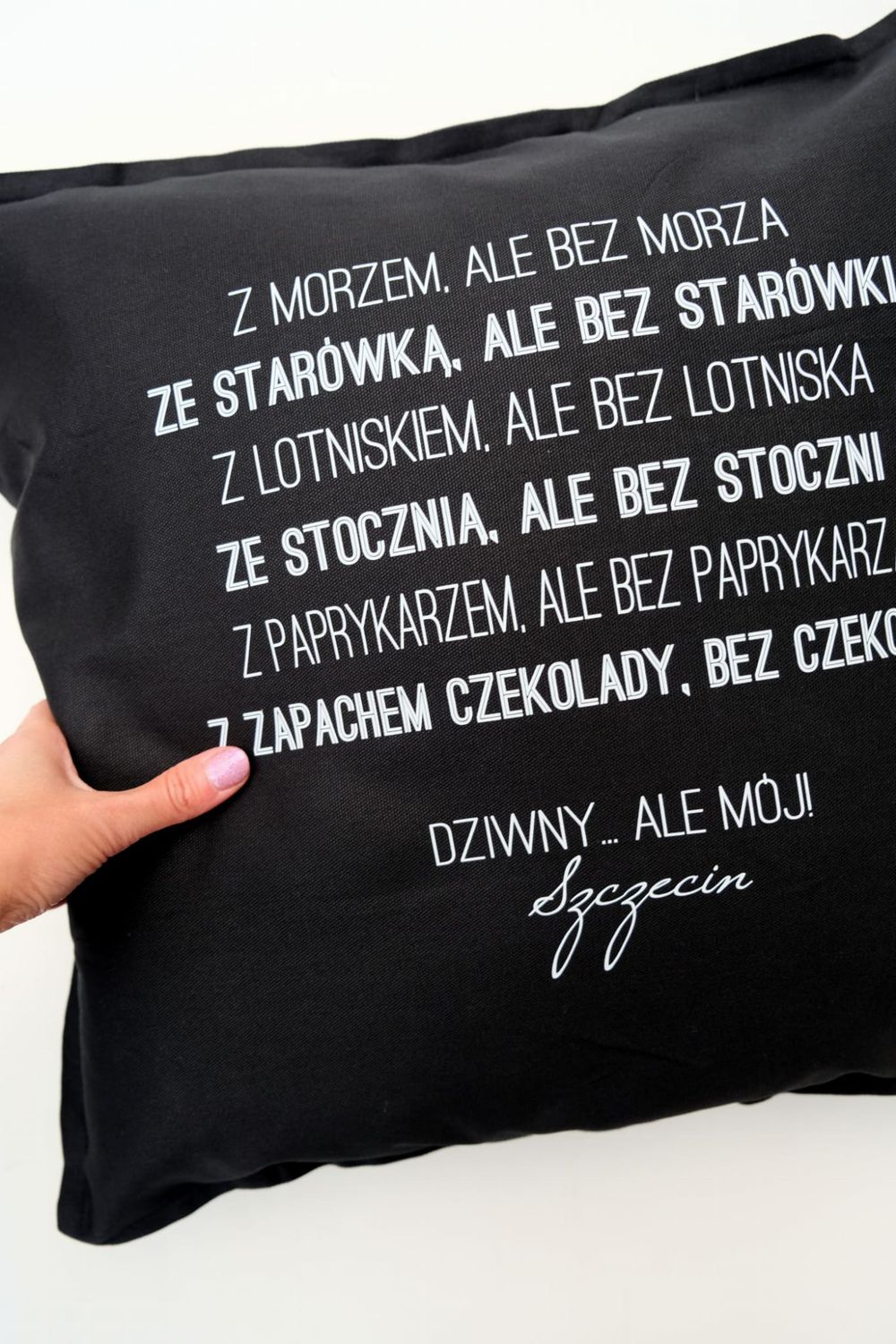 PODUSZKA Z MORZEM, ALE BEZ MORZA