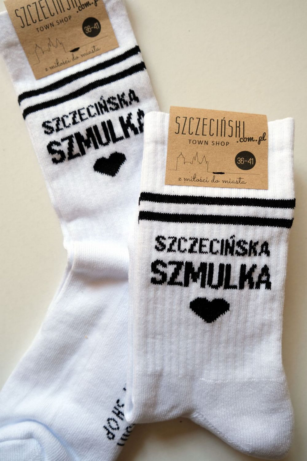 SKARPETKI SPORTOWE SZMULKA BIAŁE