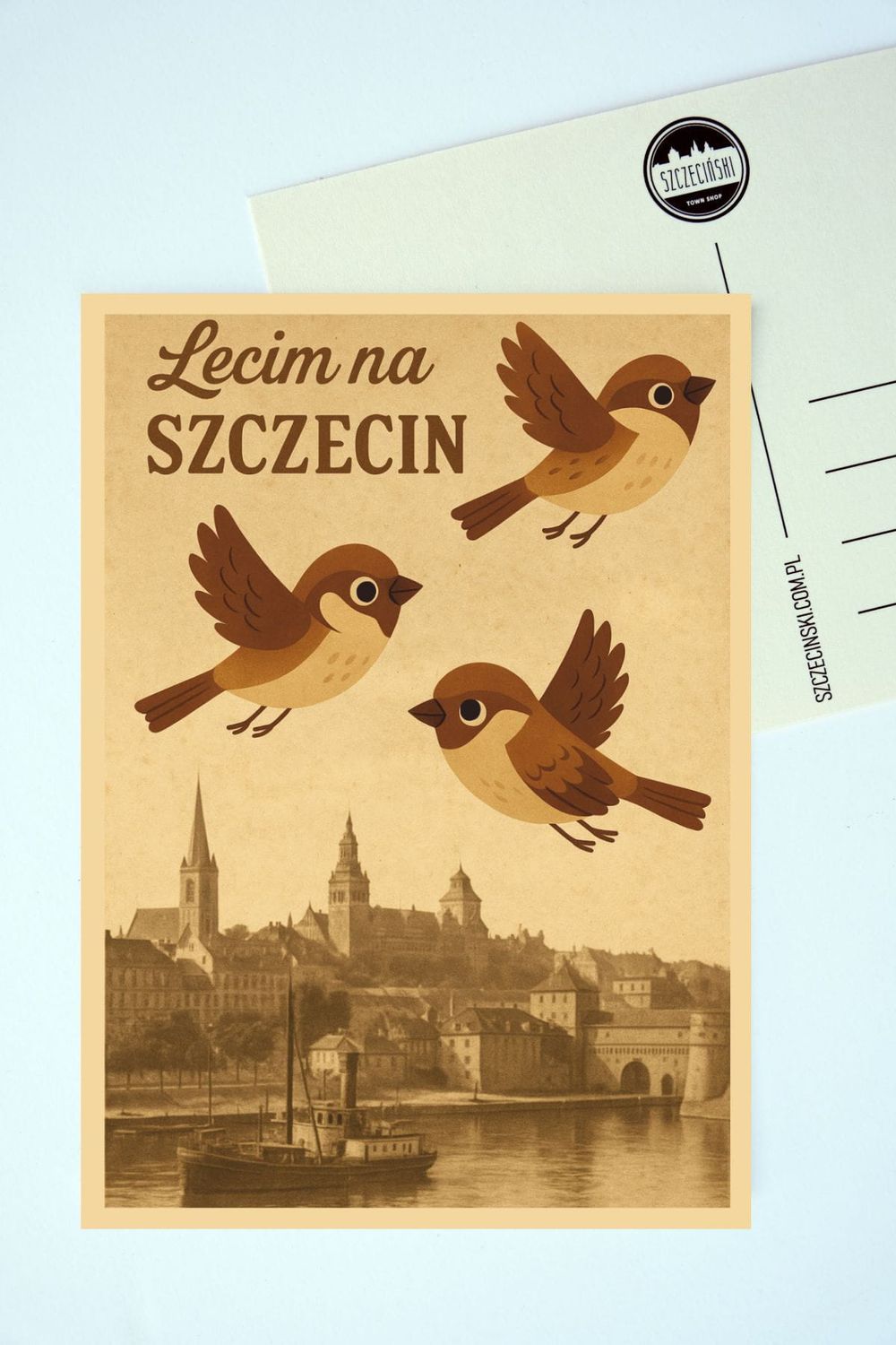 POCZTÓWKA STARE WRÓBLE