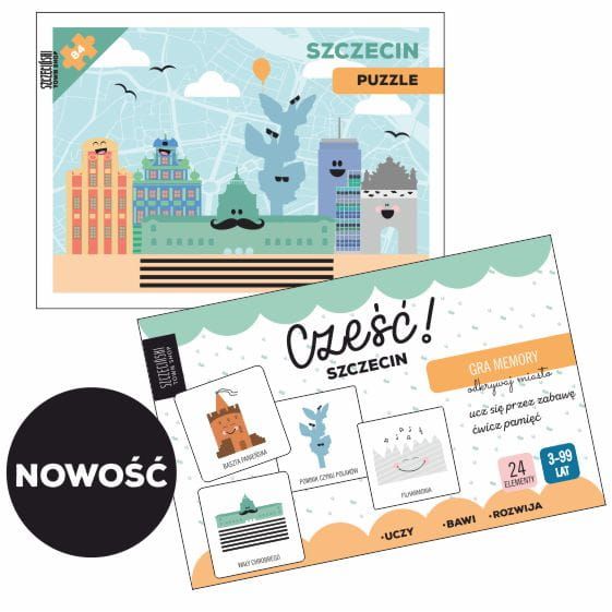 ZESTAW PROMOCYJNY (Memo + Puzzle )