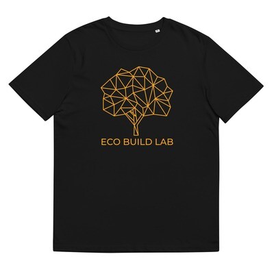 EBL - Unisex organic cotton t-shirt (Orange Logo)