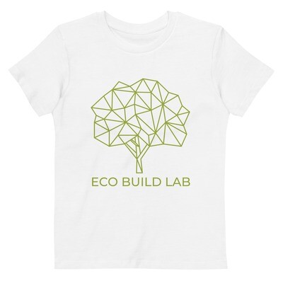 EBL - Organic cotton kids t-shirt (green logo)