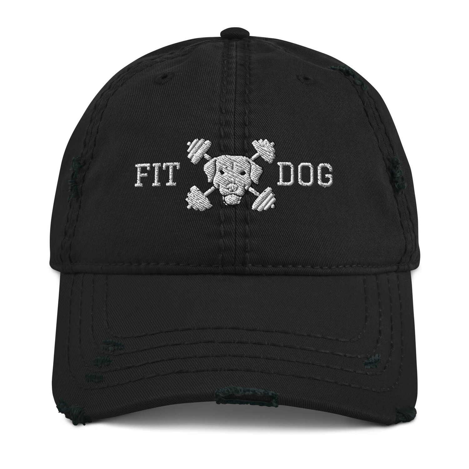 Fit Dog Distressed Cap