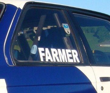 Driver Surname (Pair) 80mm Tall