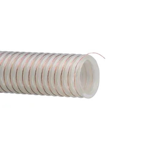 UVPE Series Heavy Duty Polyurethane Material Handling Hose With Grounding Wire