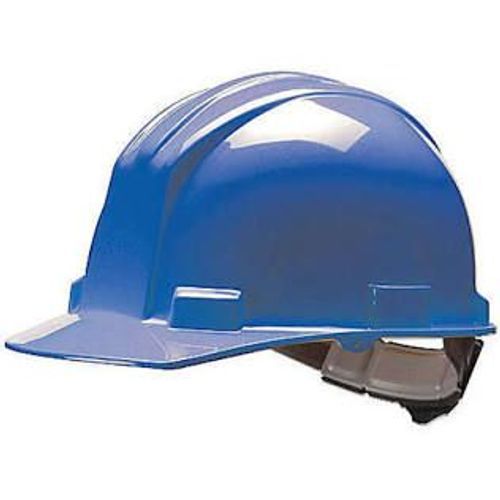 BULLARD® BLUE HDPE CAP STYLE HARD HAT WITH RATCHET/4 POINT RATCHET SUSPENSION