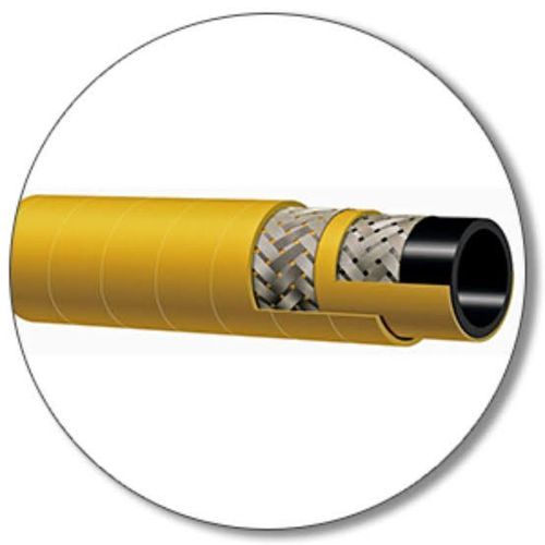 T142AK - 600 PSI High Temperature - Oil Resistant Steel Braided Reinforced Air Hose