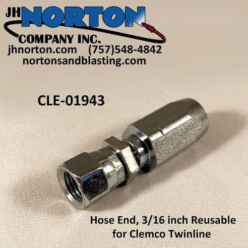 REUSABLE HOSE END | 3/16"