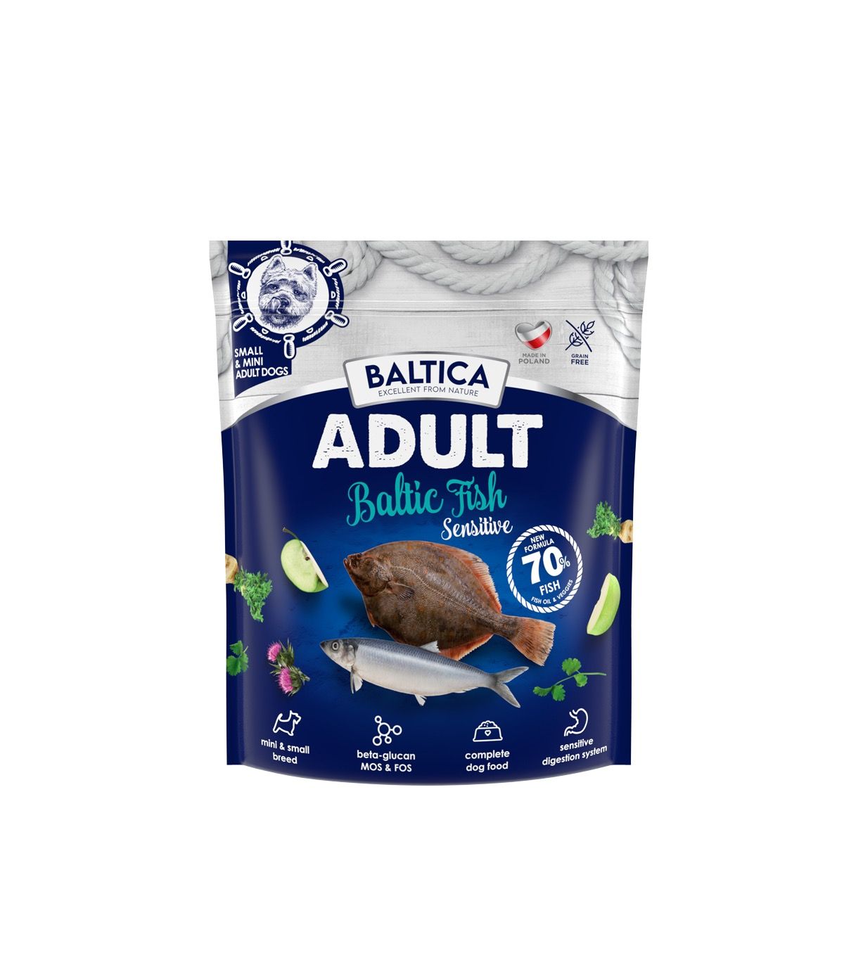 BALTICA EXCELLENT - Ryby Bałtyckie dla ras małych i miniaturowych 1KG