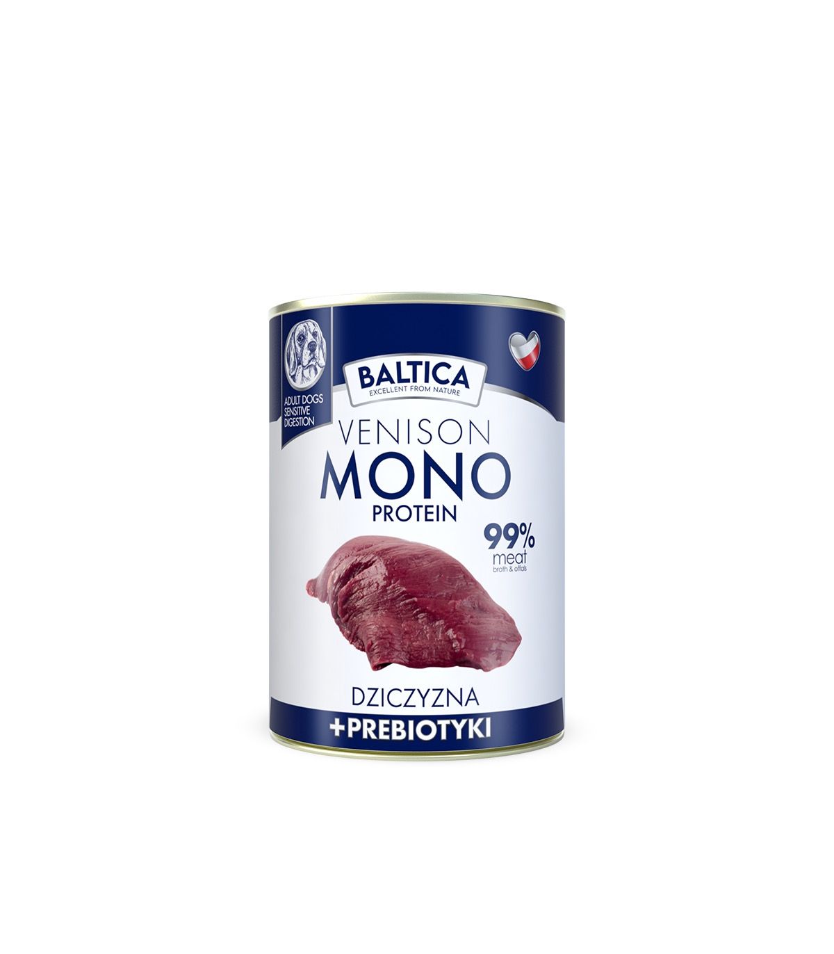 BALTICA NUTRACEUTIC -  Karma mokra Monoproteina Dziczyzna dla psa 400g