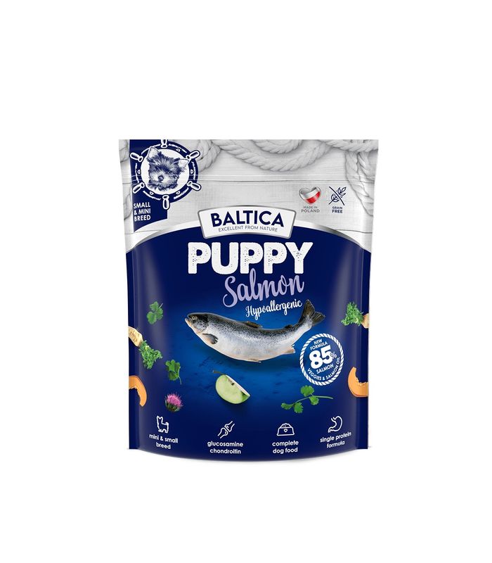 BALTICA EXCELLENT - JUNIOR Łosoś dla szczeniąt ras małych i miniaturowych 1KG
