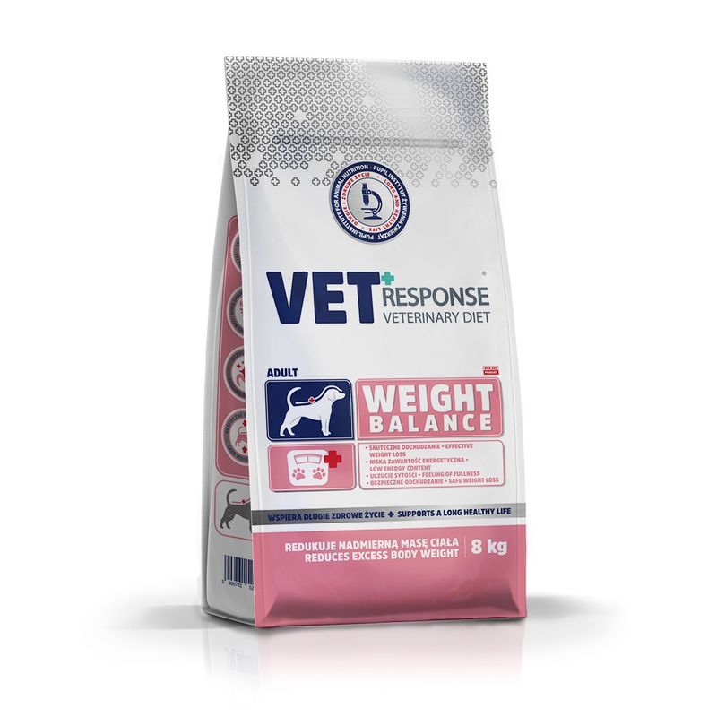 VET RESPONSE WEIGHT-BALANCE Karma weterynaryjna sucha dla psa  8 kg