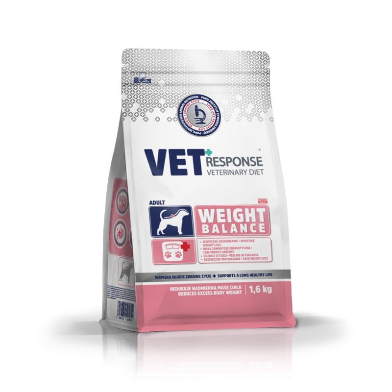 VET RESPONSE WEIGHT-BALANCE Karma weterynaryjna sucha dla psa  1,6 kg