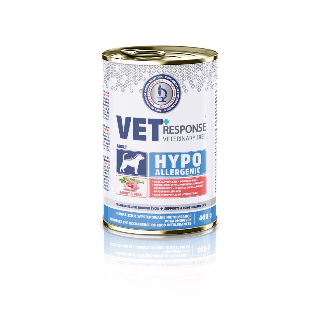VET RESPONSE HYPOALLERGENIC królik 400 g