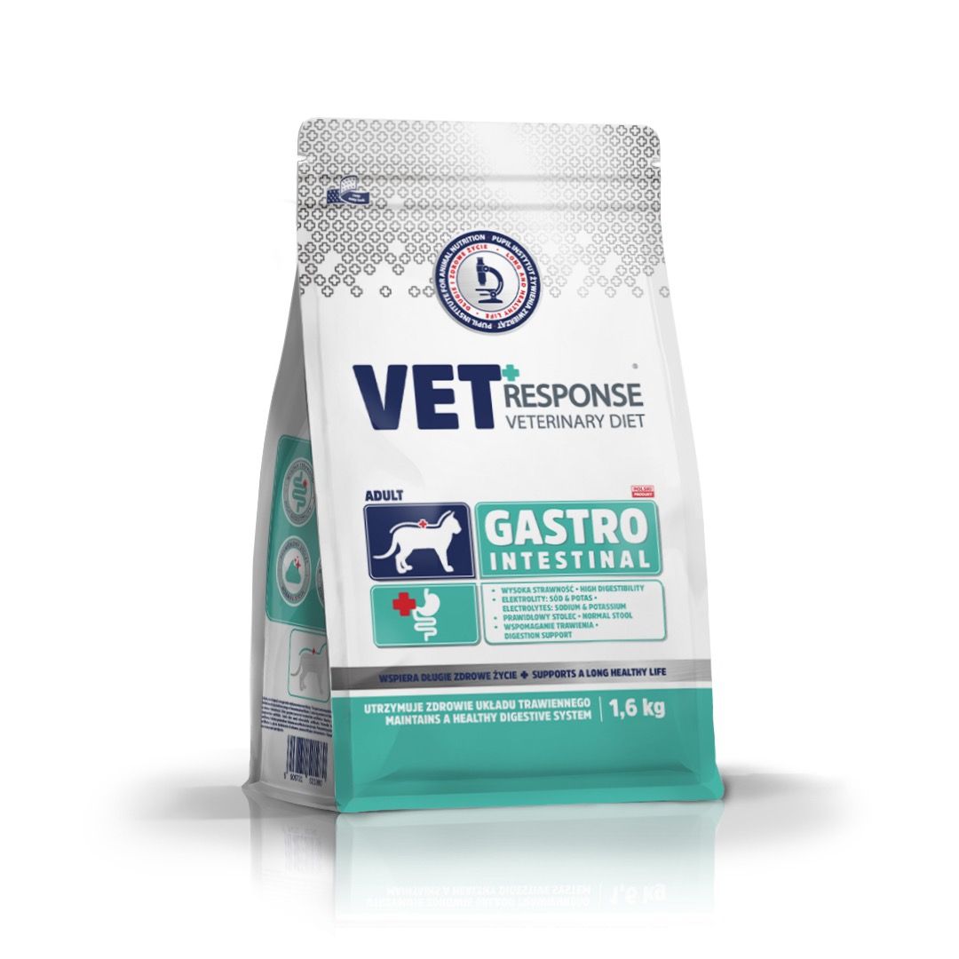 VET RESPONSE GASTROINTESTINAL Karma weterynaryjna sucha dla kota  1,6 kg
