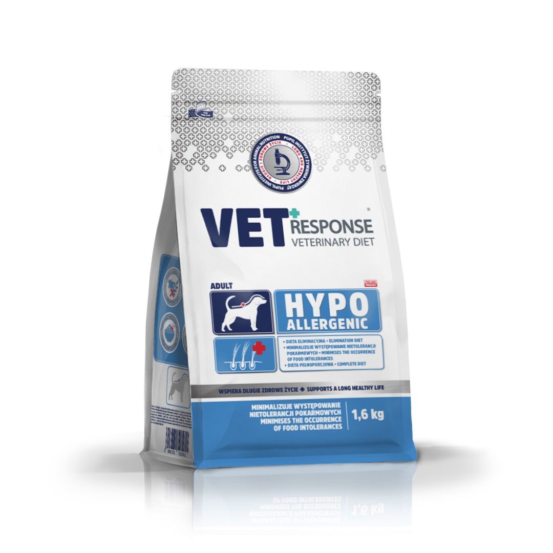 VET RESPONSE HYPOALLERGENIC  Karma weterynaryjna sucha dla psa 1,6 kg