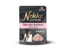 NEKKO SUPREME KITTEN saszetka dla kociąt TUŃCZYK Z ŁOSOSIEM w galaretce 70g