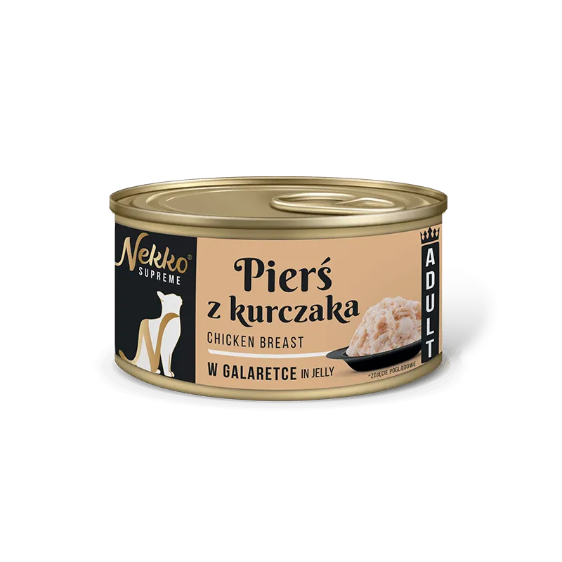 NEKKO SUPREME  Pierś z kurczaka w galaretce 80g