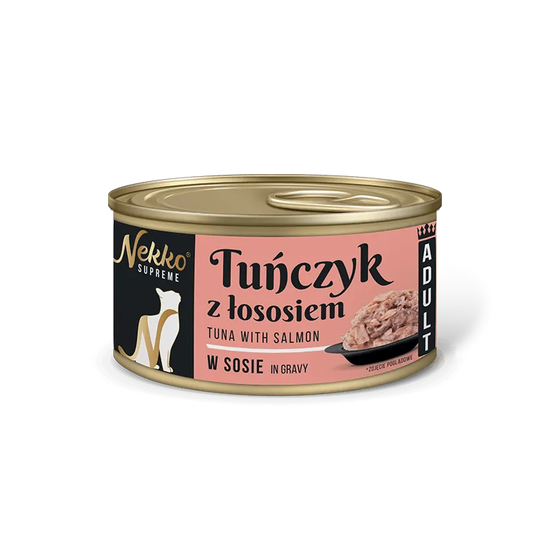 NEKKO SUPREME Tuńczyk Łosoś w sosie 80g