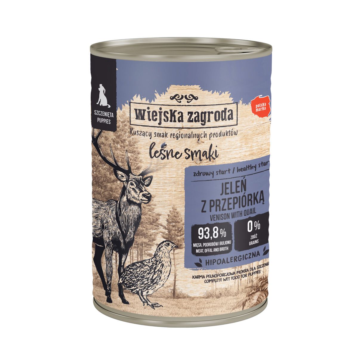 Wiejska Zagroda Jeleń z przepiórką 400 g