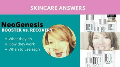 NeoGenesis Skincare FAQ: Booster vs. Recovery