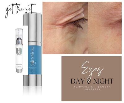 NeoGenesis Eye Serum + ExPurtise Anti-Aging Eye Cream SET