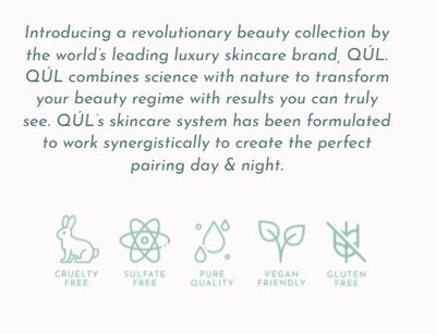 QUL Hydrating Rosewater Hydrating Mist