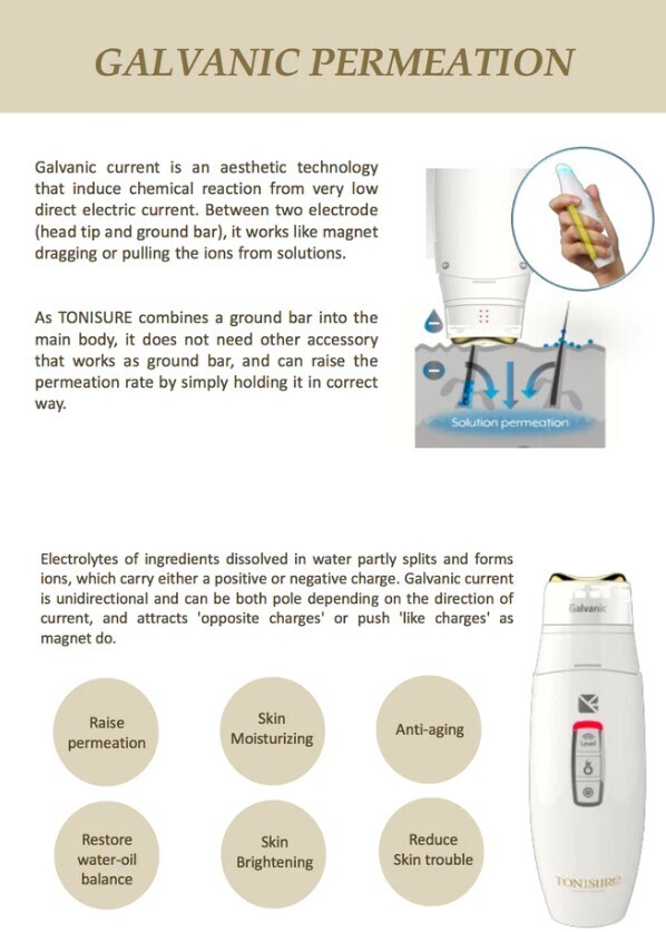 319247 美顔器 TONISURE PLASMA&GALVANIC 319247 美顔器 TONISURE PLASMA&GALVANIC 美顔器 トニーシュア