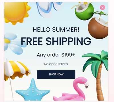 SUMMER FREE SHIPPING