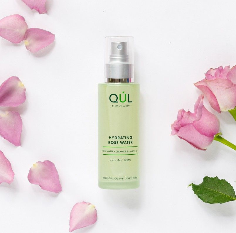 QUL Hydrating Rosewater Hydrating Mist