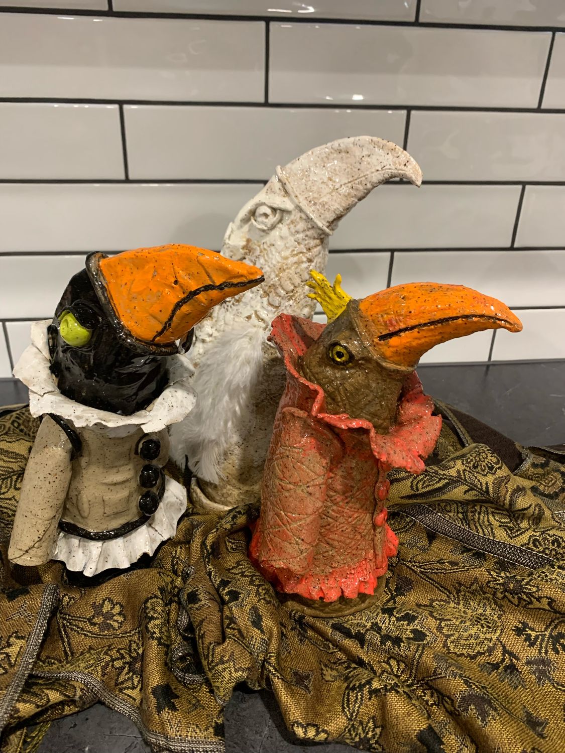 MAKE A QUIRKY BIRD OR WHIMSICAL WIND CHIME POTTERY PIECE with Ali Jackson