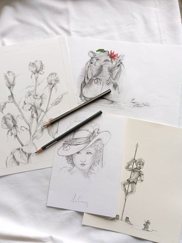 PENCIL DRAWING with Beth Heatlie
