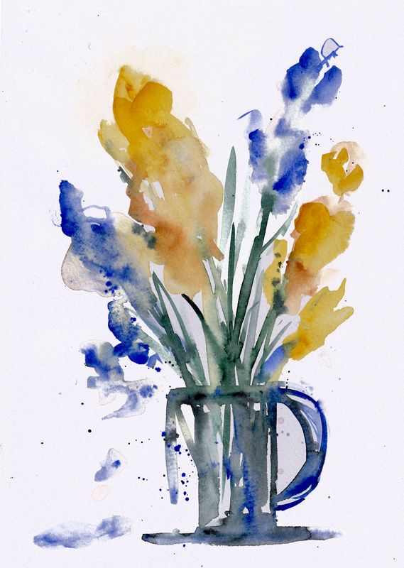 LOOSE FLORAL WATERCOLOUR with Karlena Lewin