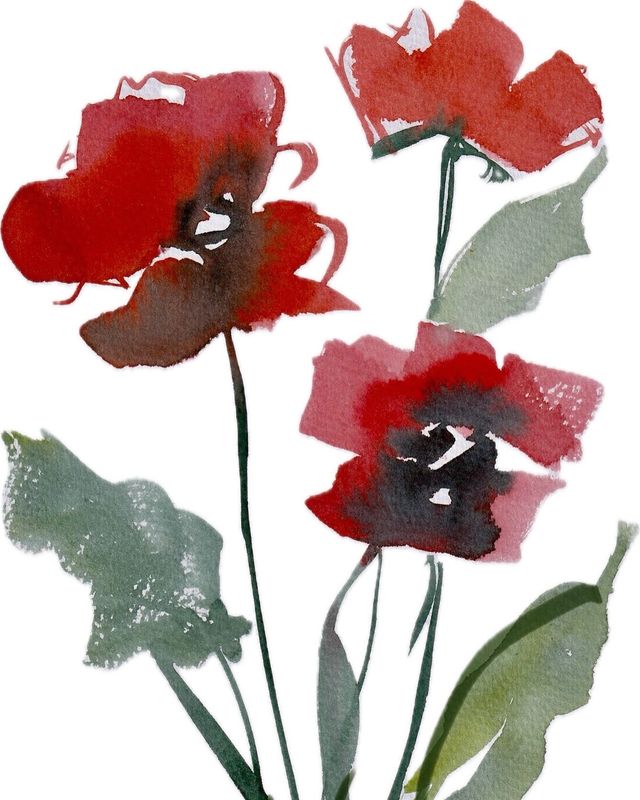 LOOSE WATERCOLOUR FLORALS with Karlena Lewin LOOSE WATERCOLOUR FLORALS with Karlena Lewin