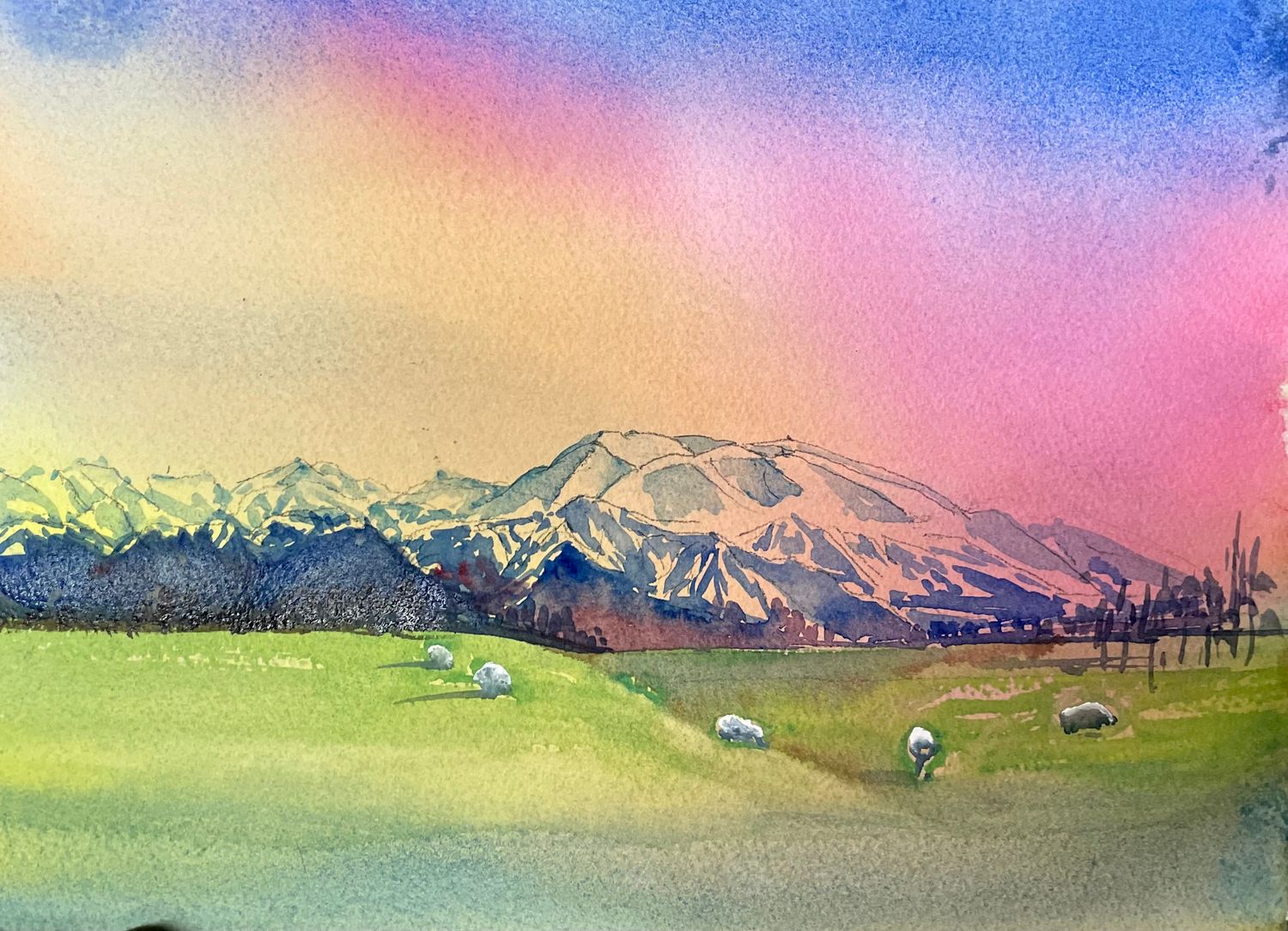 FIND YOUR WAY WITH WATERCOLOUR with Susie Millichamp