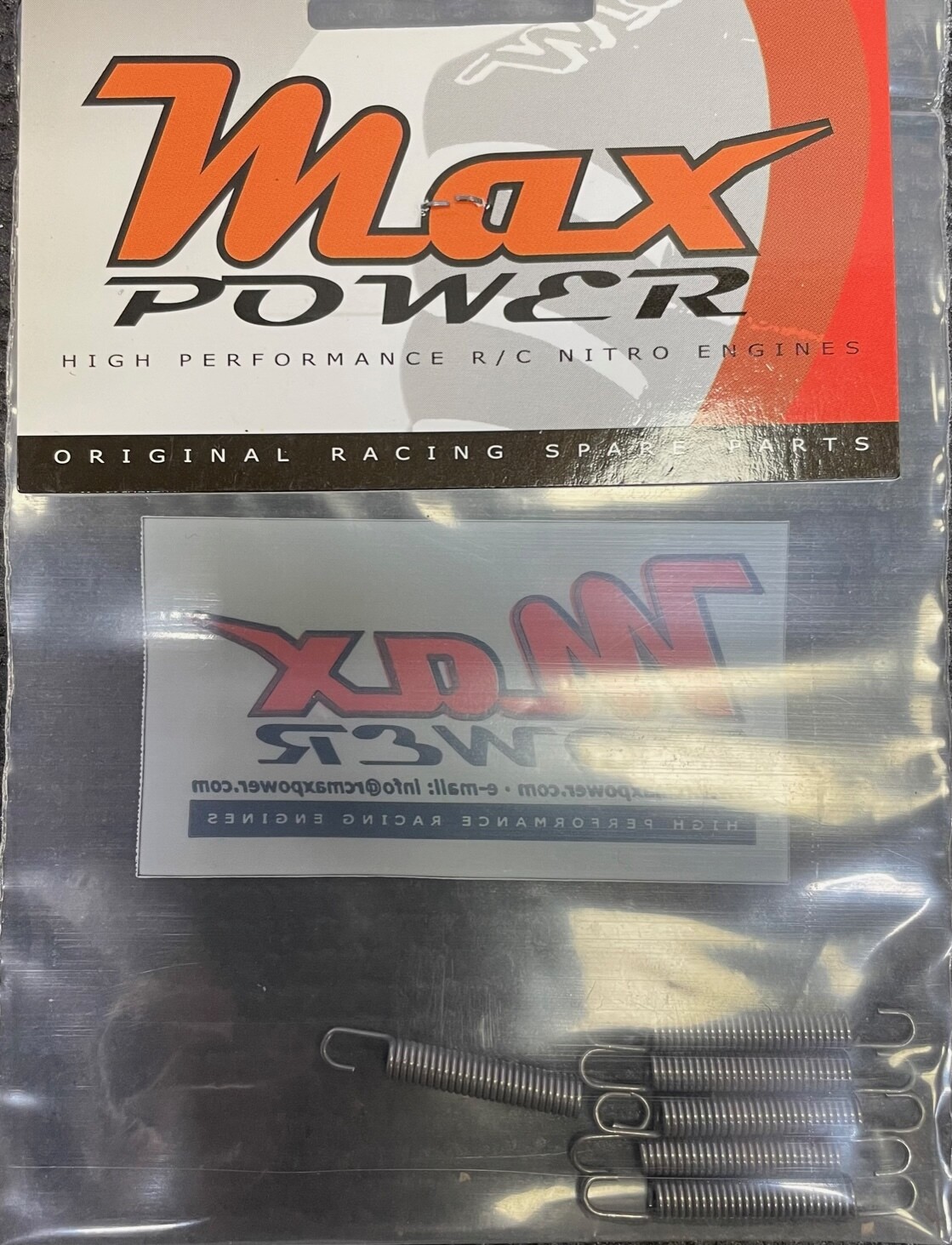 Max Power Exhaust .21 Medium Spring (6)