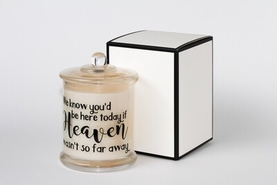 Soy Candles with Saying