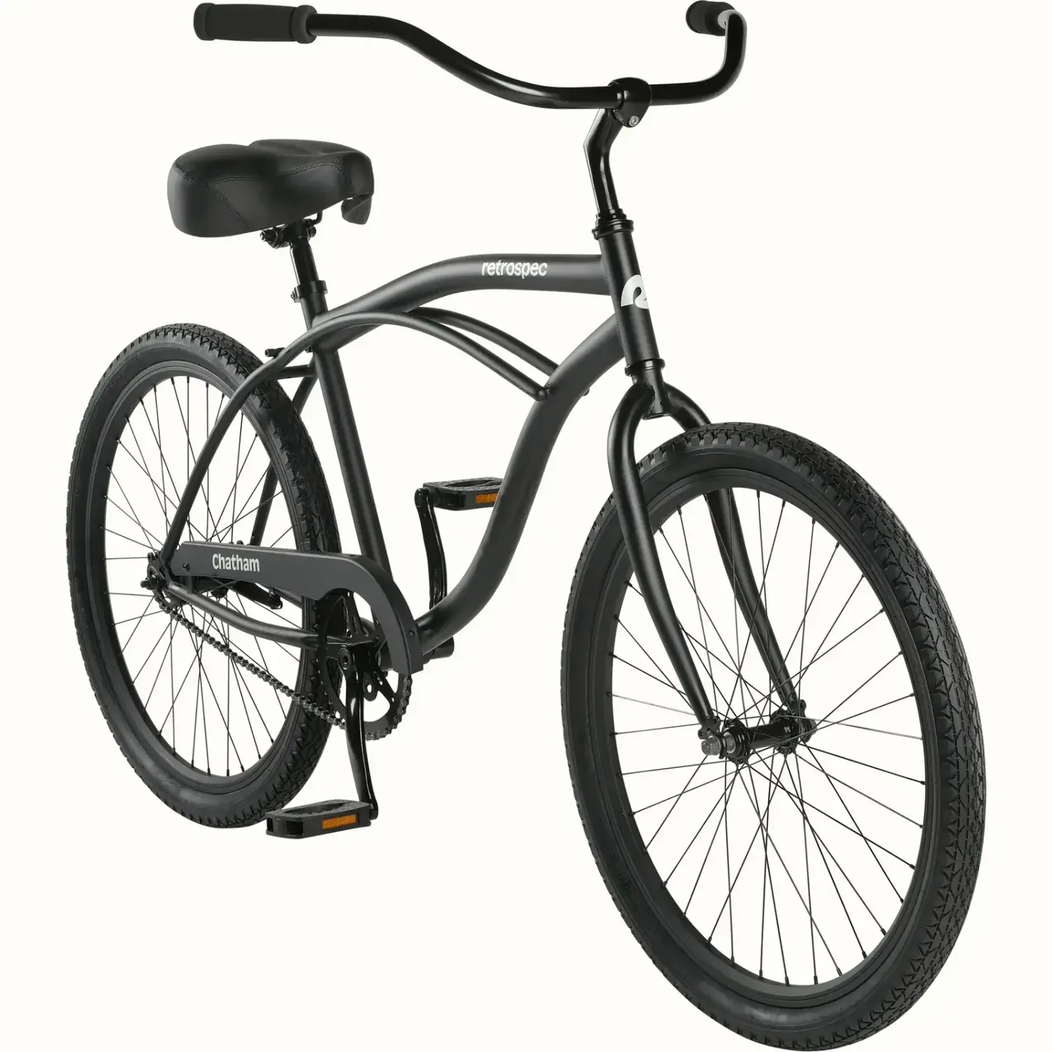 Chatham 24" Beach Cruiser Matte Black