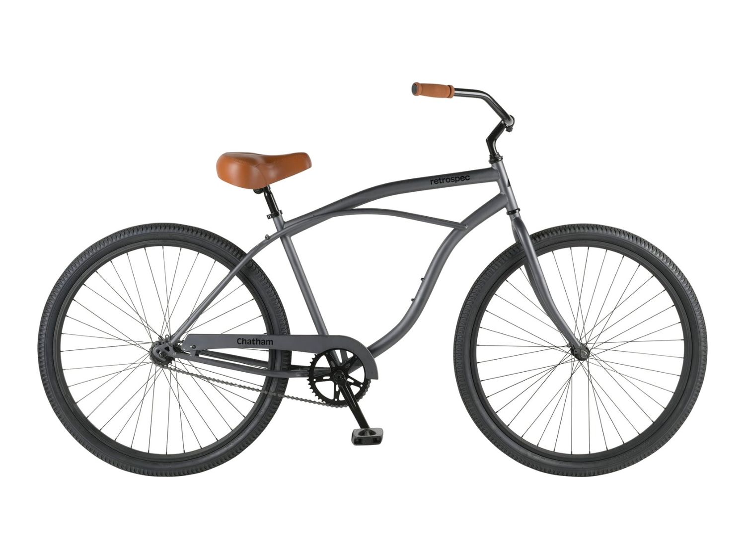 Chatham 29" Beach Cruiser Bike - Single Speed Matte Graphite