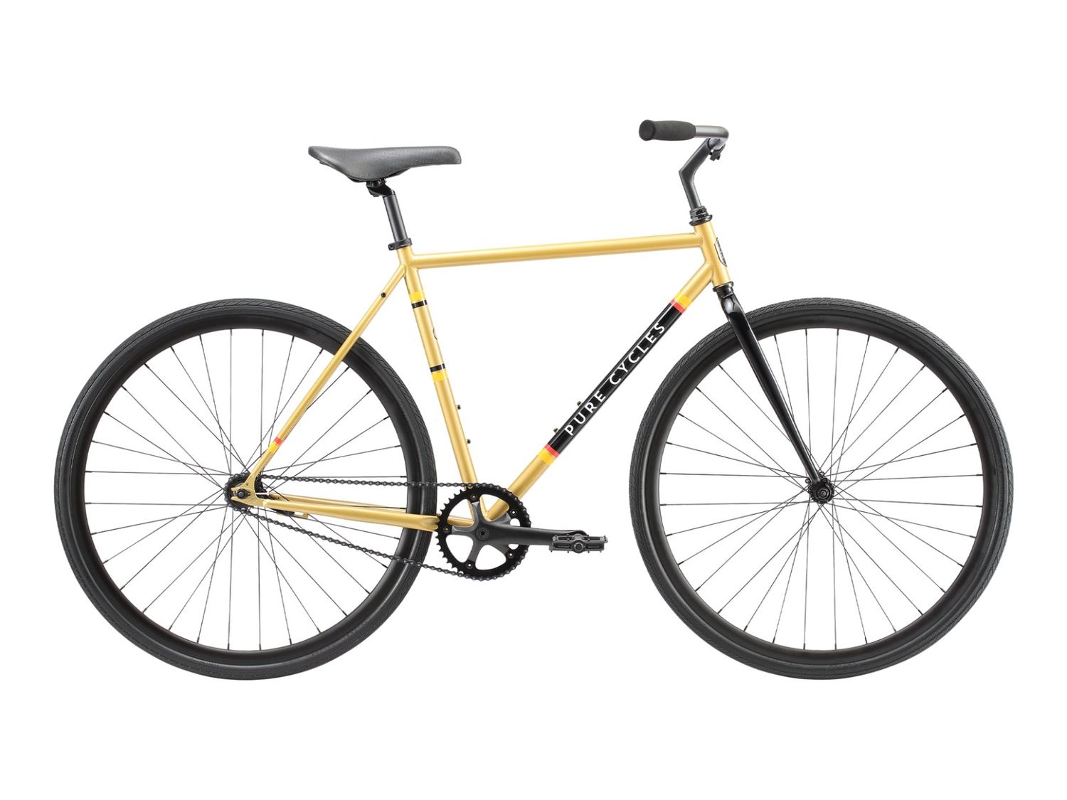 Pure Cycle - Coaster - Gold - 58cm