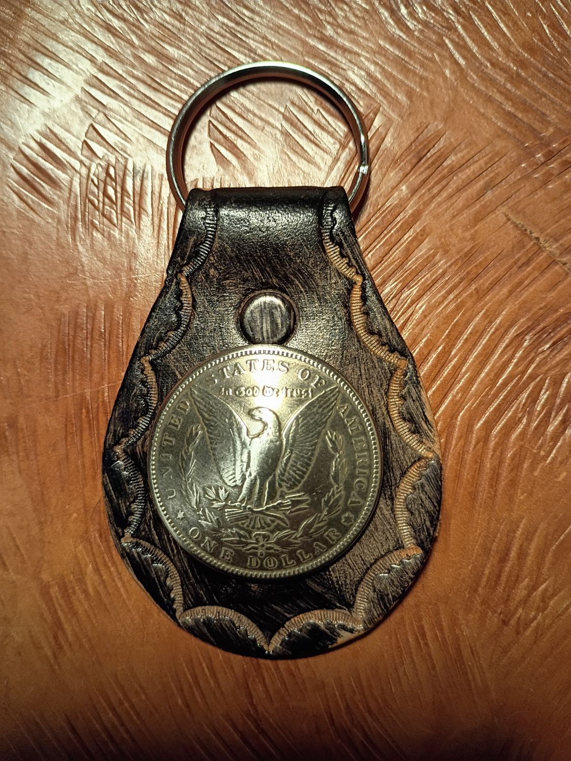 Morgan Silver Dollar Key Fob