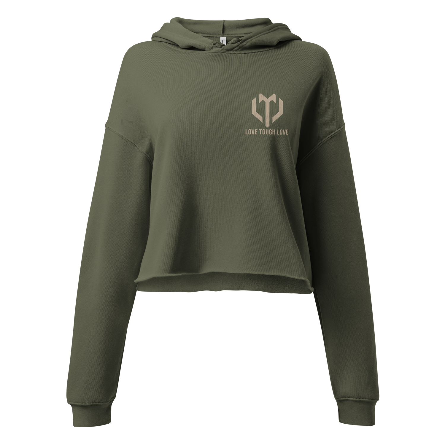 Cropped Pullover Hoodie