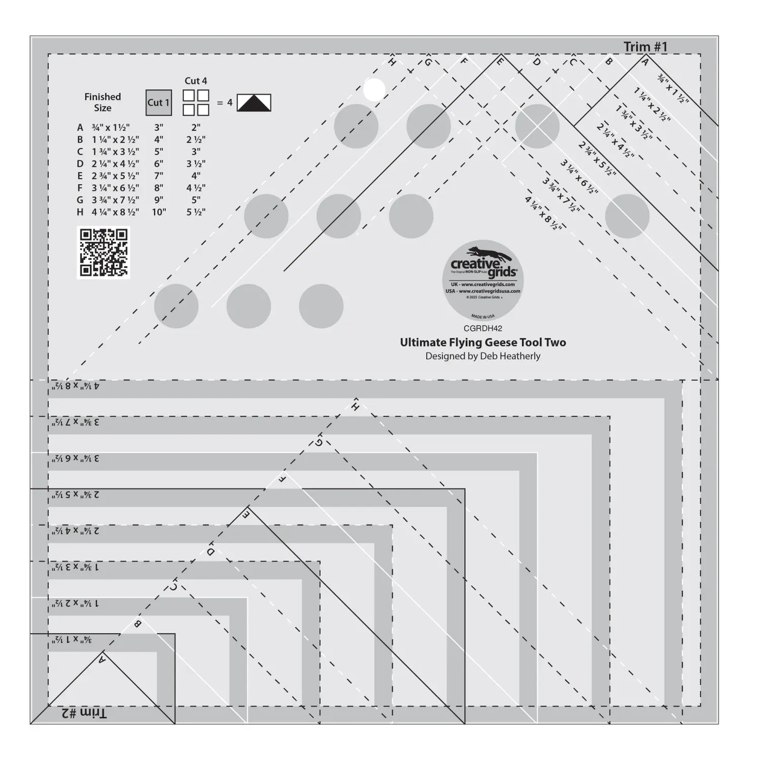 Flying Geese Ruler